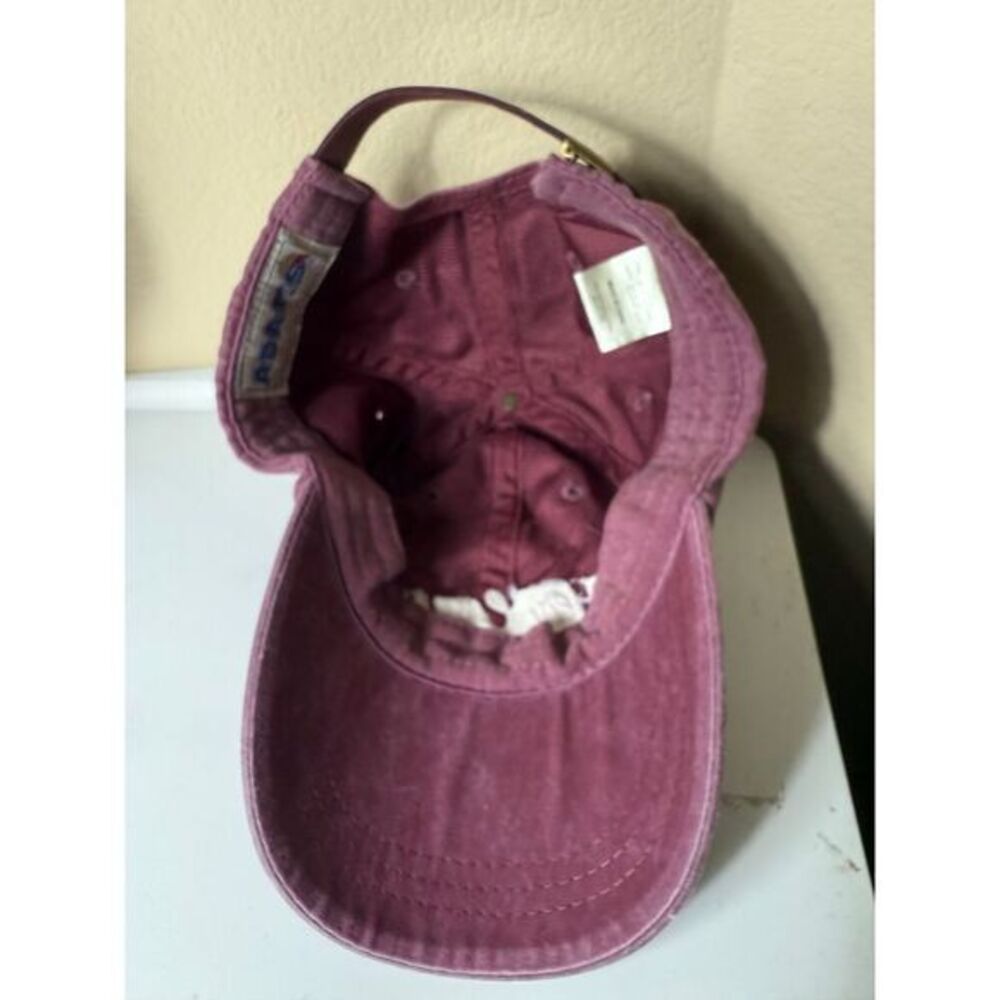 Texas A&M University Vintage Style Burgundy Baseball Cap Hat‎ Campus Wear - Picture 6 of 8